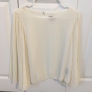 Vince Camuto Cream Bell Sleeve Blouse